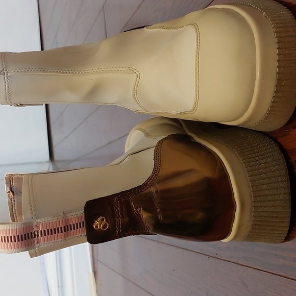 Scotch & Soda amazing beige boots - Picture 4 of 5